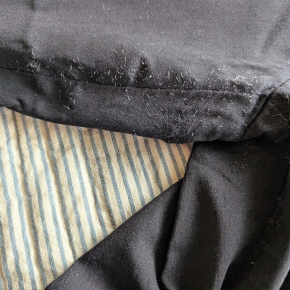 Zac & Rachel Women's Black Cropped Pants with Fake Zipper Pockets - Picture 4 of 6